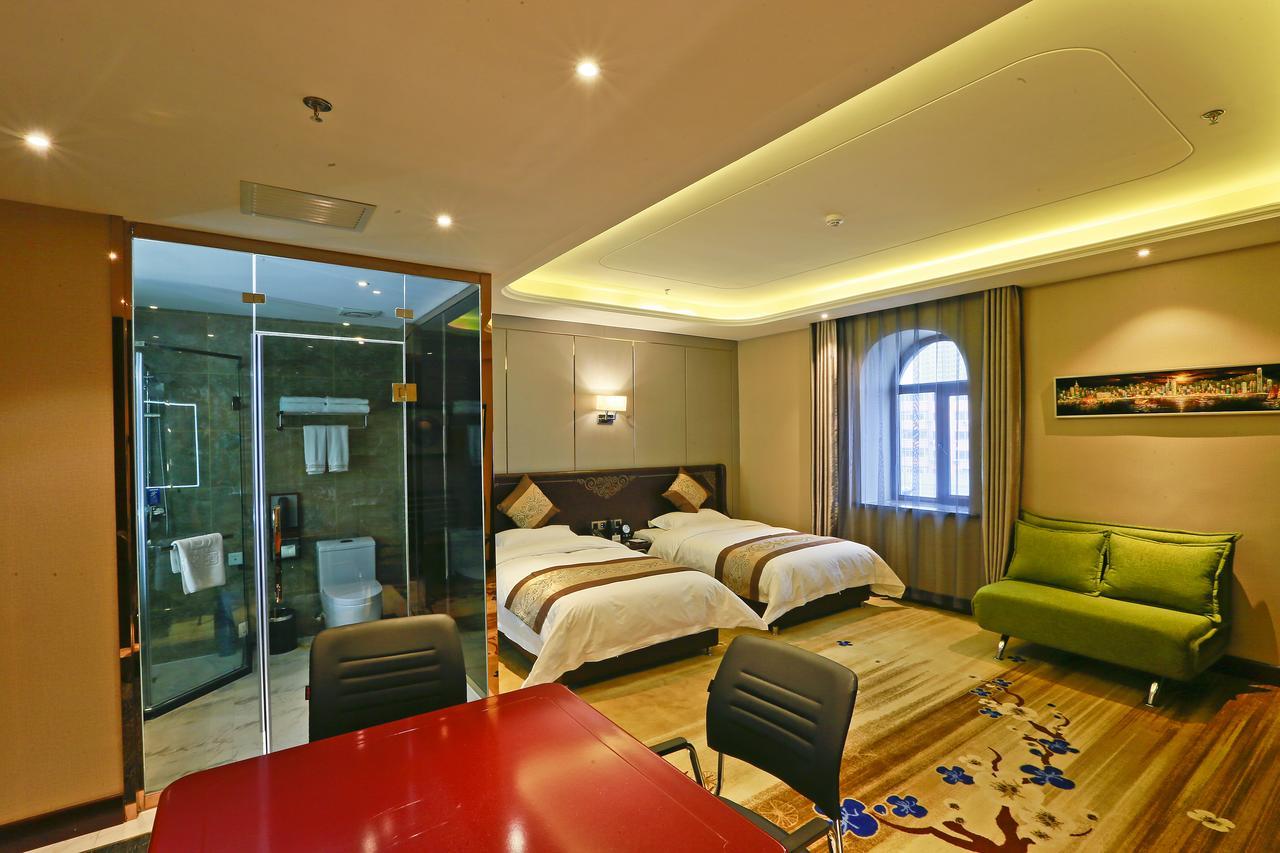 Petrochemical Engineering Hotel Harbin Bagian luar foto