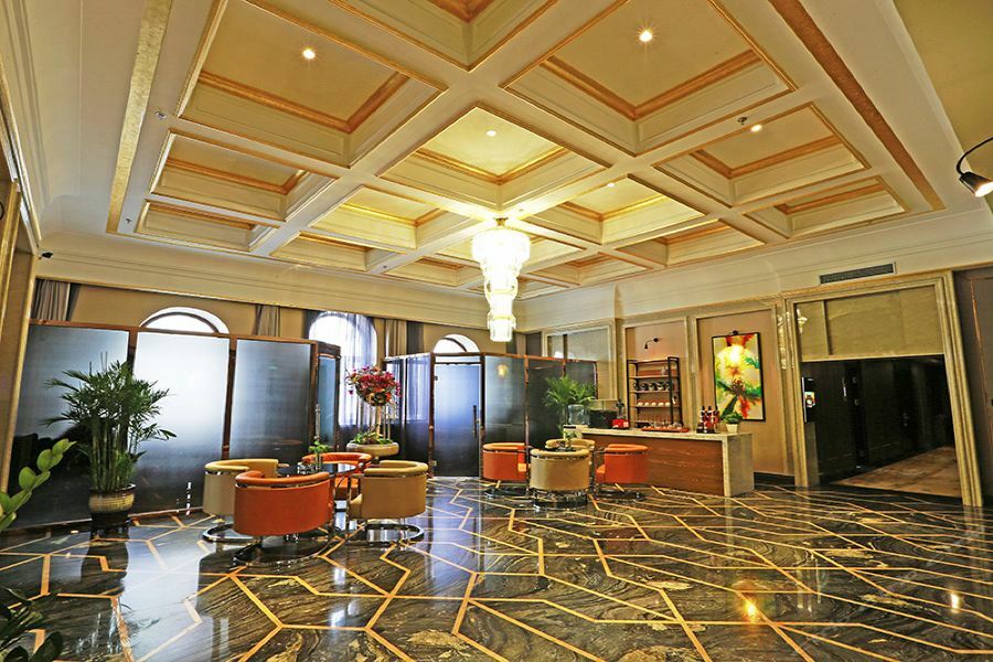 Petrochemical Engineering Hotel Harbin Bagian luar foto